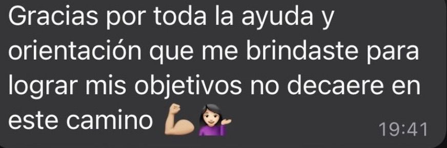 Feedback cliente