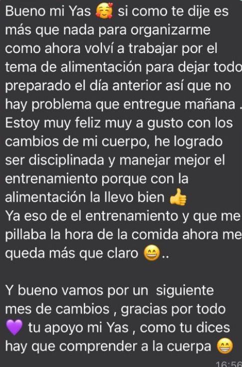 Feedback cliente