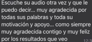 Feedback cliente