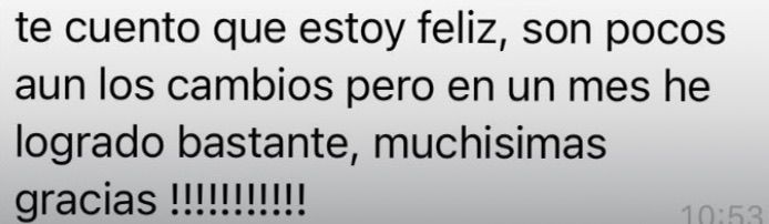 Feedback cliente